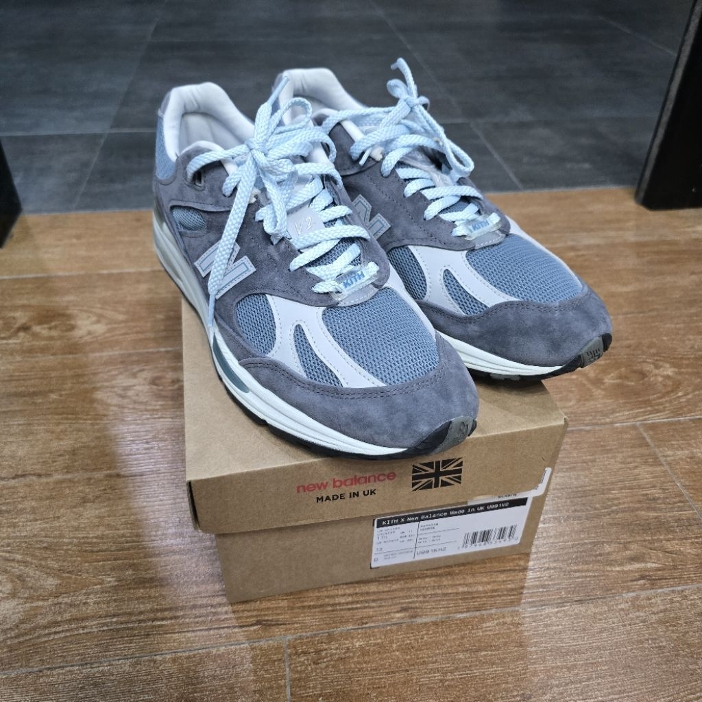 ขาย New Balance 991v2 x Kith Osaka Pack ไซส์ 11.5US สภาพดี ของแท้ พร้อมส่ง Made in USA