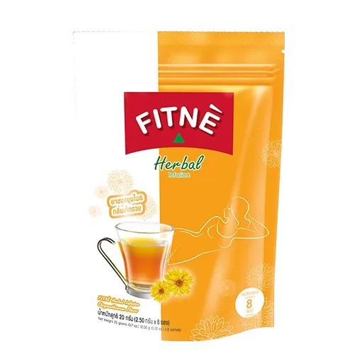 8/10/15/20/30/40ซอง Fitne ฟิตเน่ ชาชงสมุนไพร ตรา ฟิตเน่ กลิ่นดั้งเดิม กลิ่นเก๊กฮวย กลิ่นชาเขียว - รูปที่ 2
