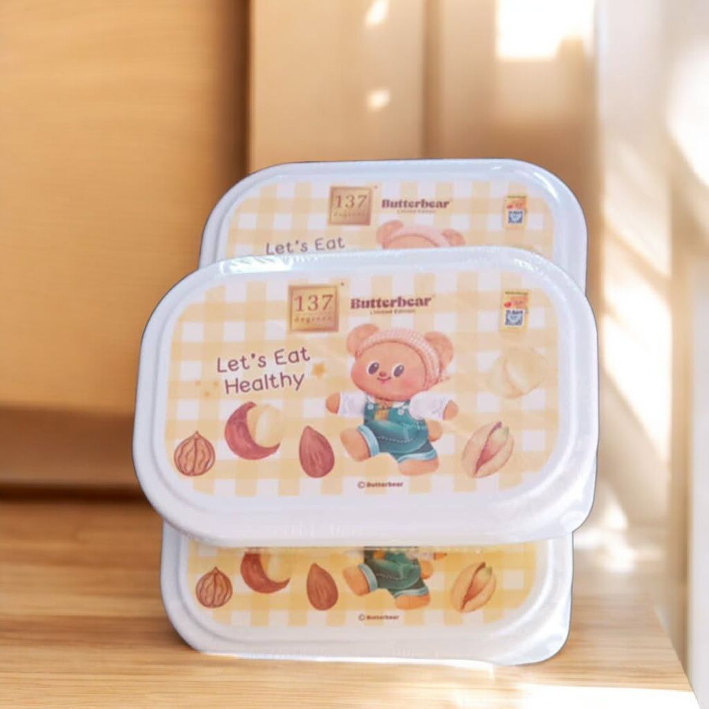 137 Degrees x Butterbearกล่องอาหาร 137ดีกรี บัตเตอร์แบร์ ลายน้องเนย