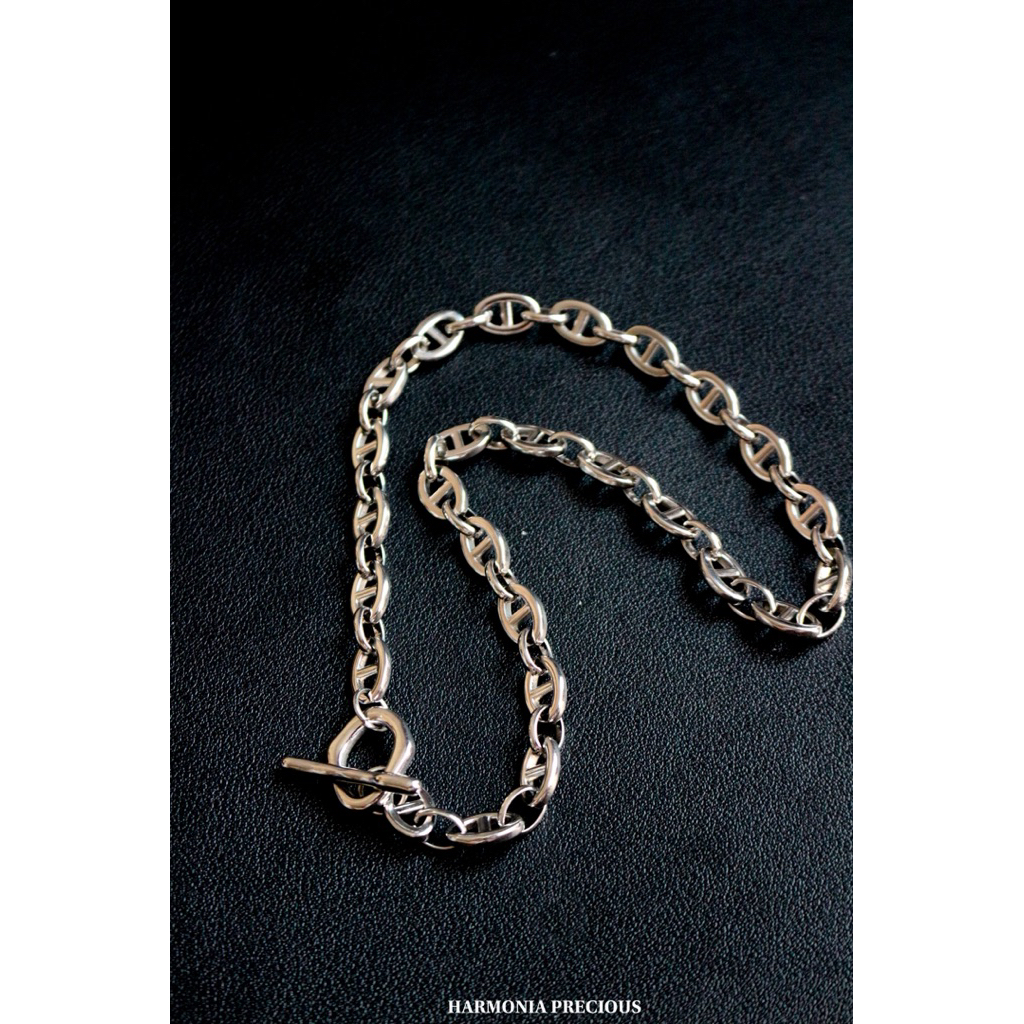 HARMONIA PRECIOUS รุ่น Oval Link Necklace – Stainless 304 สร้อยคอสแตนเลสแท้