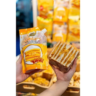 (มีฮาลาล) น้ำสลัดโบราณ แบบถุง ขนาด 450 กรัม ทำไส้แซนด์วิช โทสต์ น้ำสลัด แซนวิชโบราณ ตรา เพียวฟู้ดส์