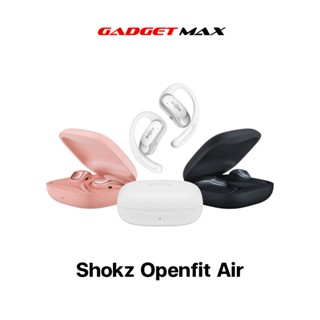 Shokz OpenFit Air หูฟังบลูทูธไร้สายแบบ Open-Ear รับประกัน 2 …