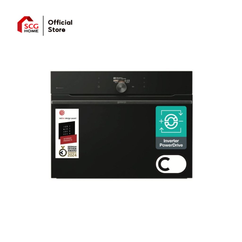 Gorenje เตาอบและไมโครเวฟ Built-in combi MW/Oven G800, 50L, Black Glass, Microwave/Oven, AutoBake, WI