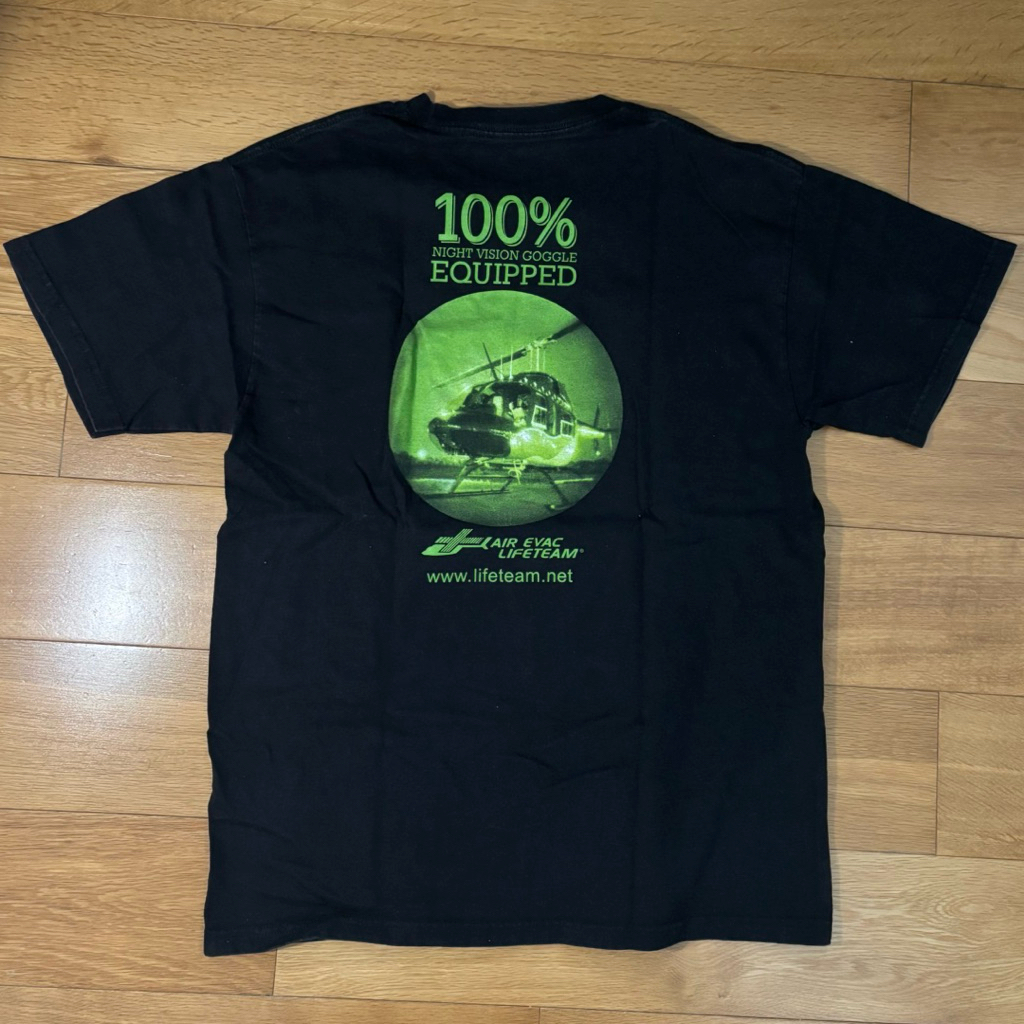 Hanes vintage t-shirt air evac life team