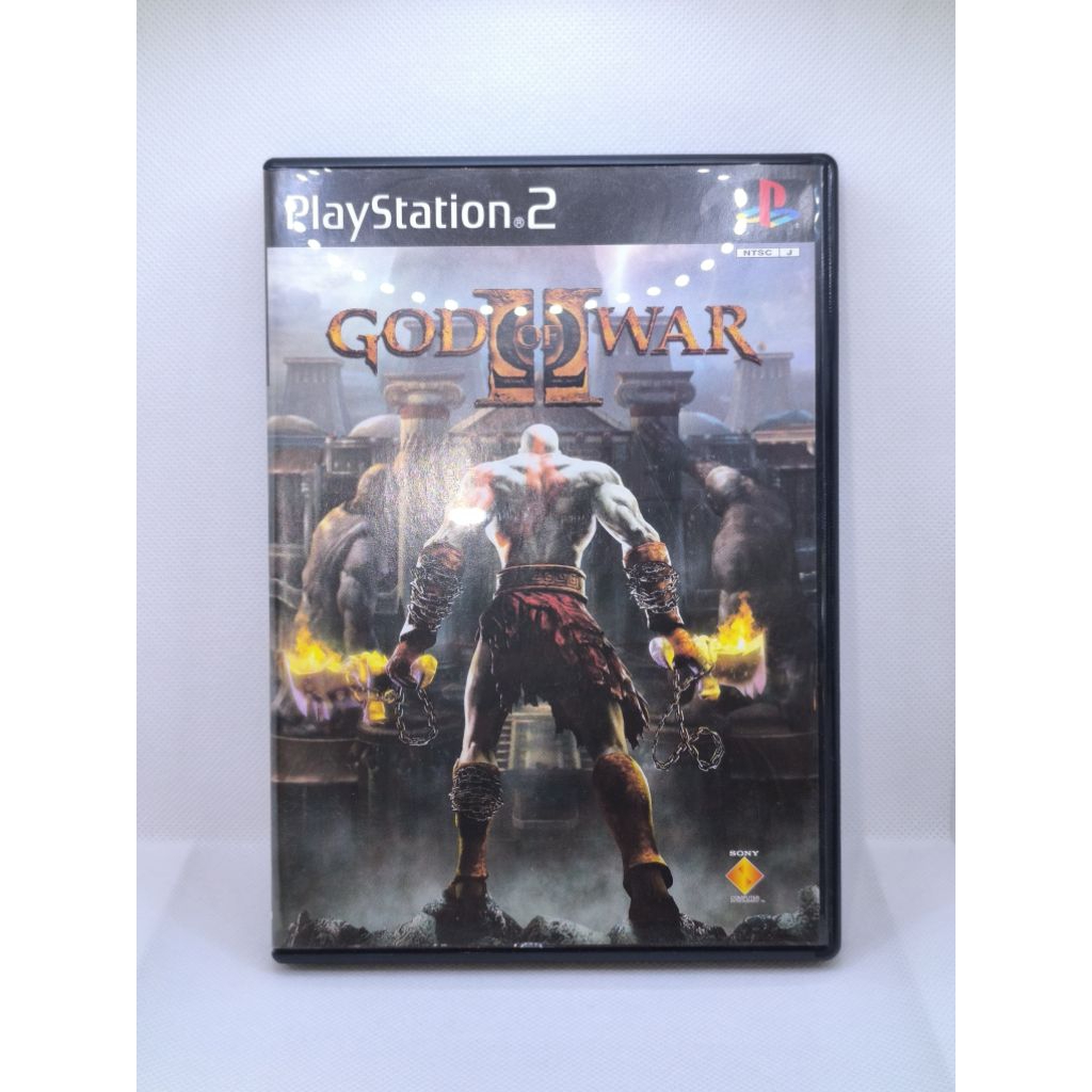 god of war 2 ps2 Eng แผ่นเกมส์แท้ rare