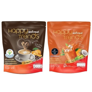 happy trends coffee กาแฟ / Thai Tea ชาไทย แฮปปี้ เทรนด์ ( 1 ห่อ มี 20 ซอง )( ตามตัวเลือก )