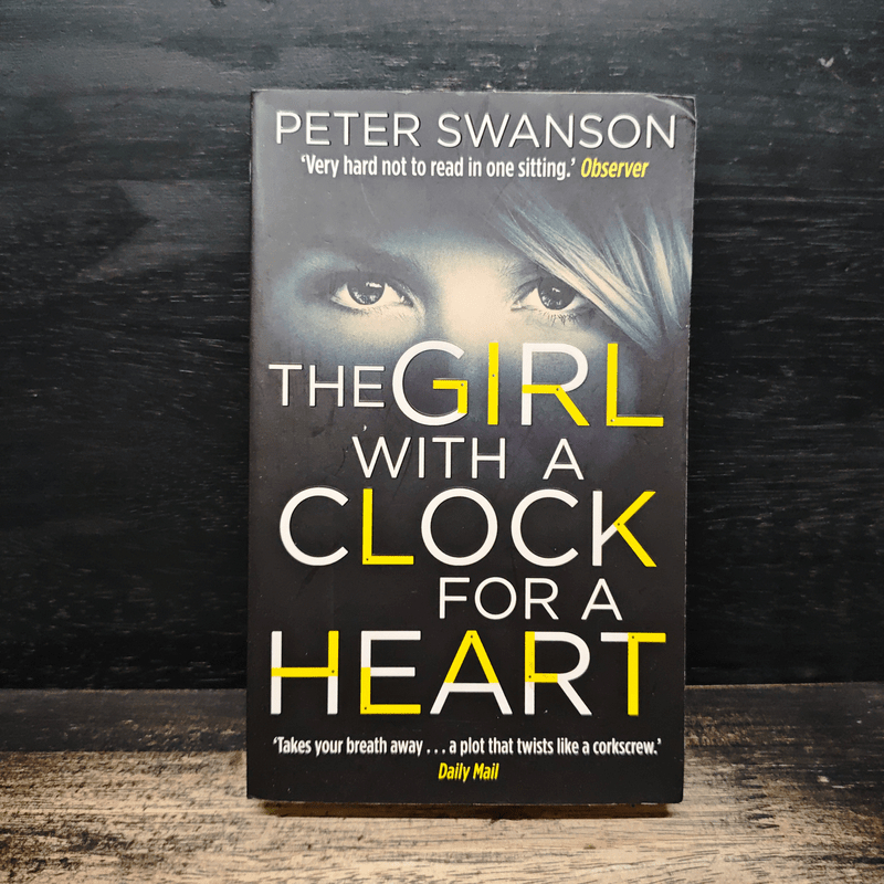 The Girl with a Clock for a Heart - Peter Swanson 🏷️1161586