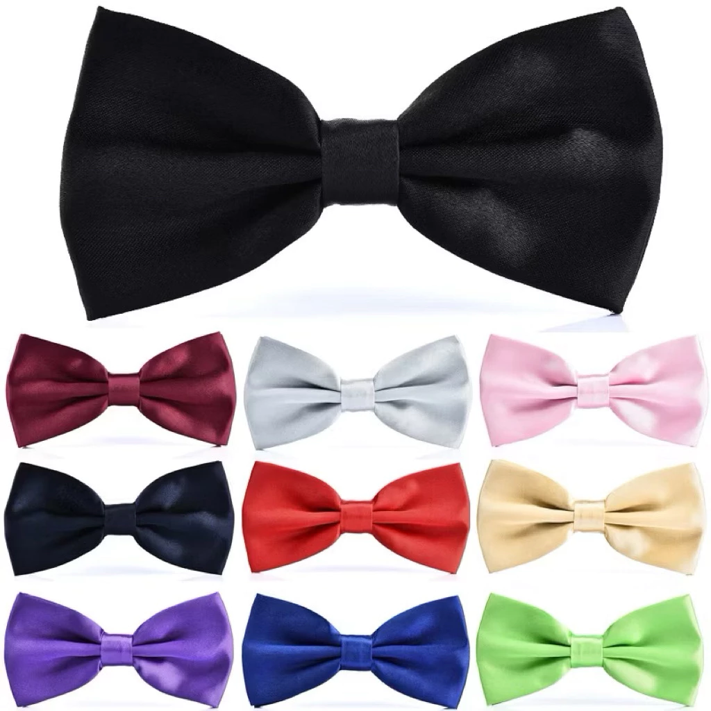 เนคไทโบว์ โพลีเอสเตอร์ พรีเมียม หลากสี | Bow Tie ทางการ ใส่ออกงาน งานแต่ง งานเลี้ยง