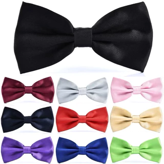 เนคไทโบว์ โพลีเอสเตอร์ พรีเมียม หลากสี | Bow Tie ทางการ ใส่ออกงาน งานแต่ง งานเลี้ยง