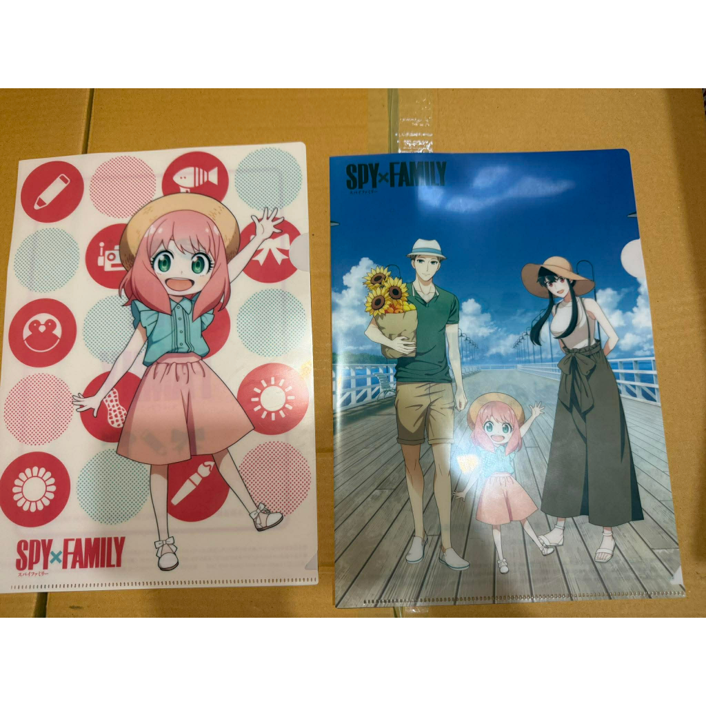 [พร้อมส่ง]Spy x Family Clear File Seven-Eleven Limited ยกชุด 4 แบบType: A4 Spy Family SPY×FAMILY
