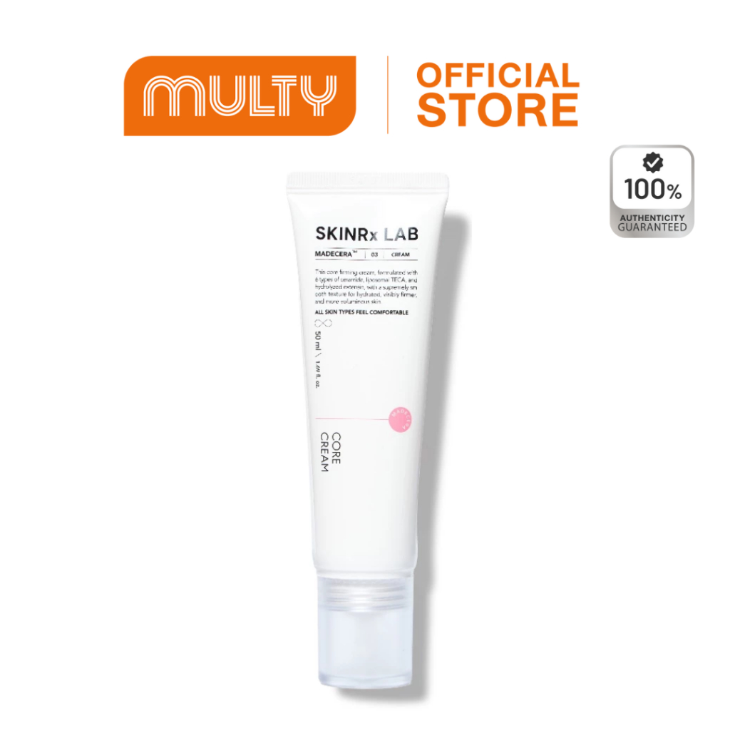 SkinRx Lab Madecera Core Cream 50 ml. มอยส์เจอไรเซอร์ ครีมรีเทิร์น สูตรเข้มข้น กู้ผิวเสีย ลดจุดด่างดำ