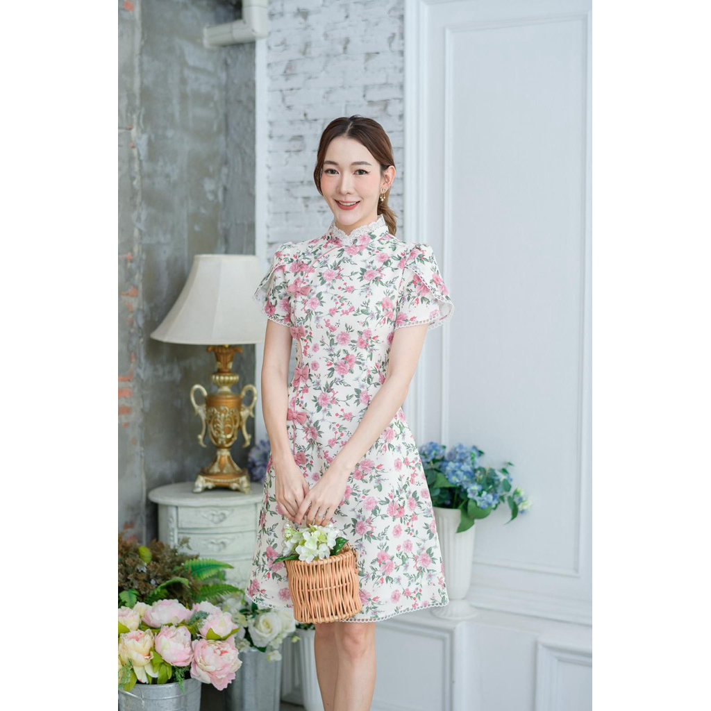 ชุดเดรสตรุษจีน Phawi