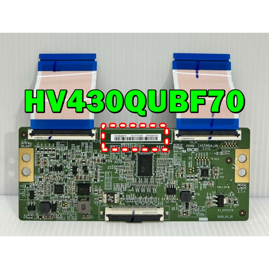 ทีคอน ทีวี ACONATIC รุ่น 43US200AN พาร์ท HV430QUBF70 ของแท้ถอด มือ2