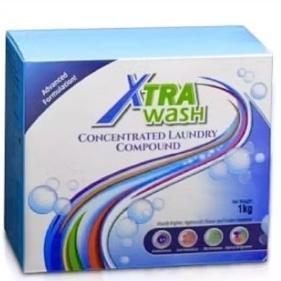 Xtra Wash เอ็กซ์ตร้า วอช ผงซักฟอก เข้มข้น 1กิโล