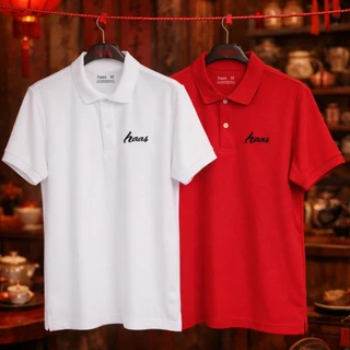 haas เสื้อโปโล unisex ผู้ชาย ผู้หญิง ปักโลโก้ haas ( New Color ) SRSQ2163