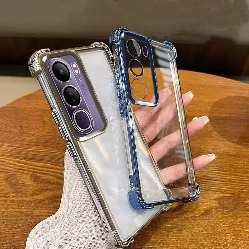 เคสใส กันเลนส์กล้อง สำหรับVivo Y31 5G Y21D Y19S Y200 Y04 Y04S Y29S Y29 Y39 X200FE Y100 V29 V27 Pro V29E Y28 เคสกันกระแทก