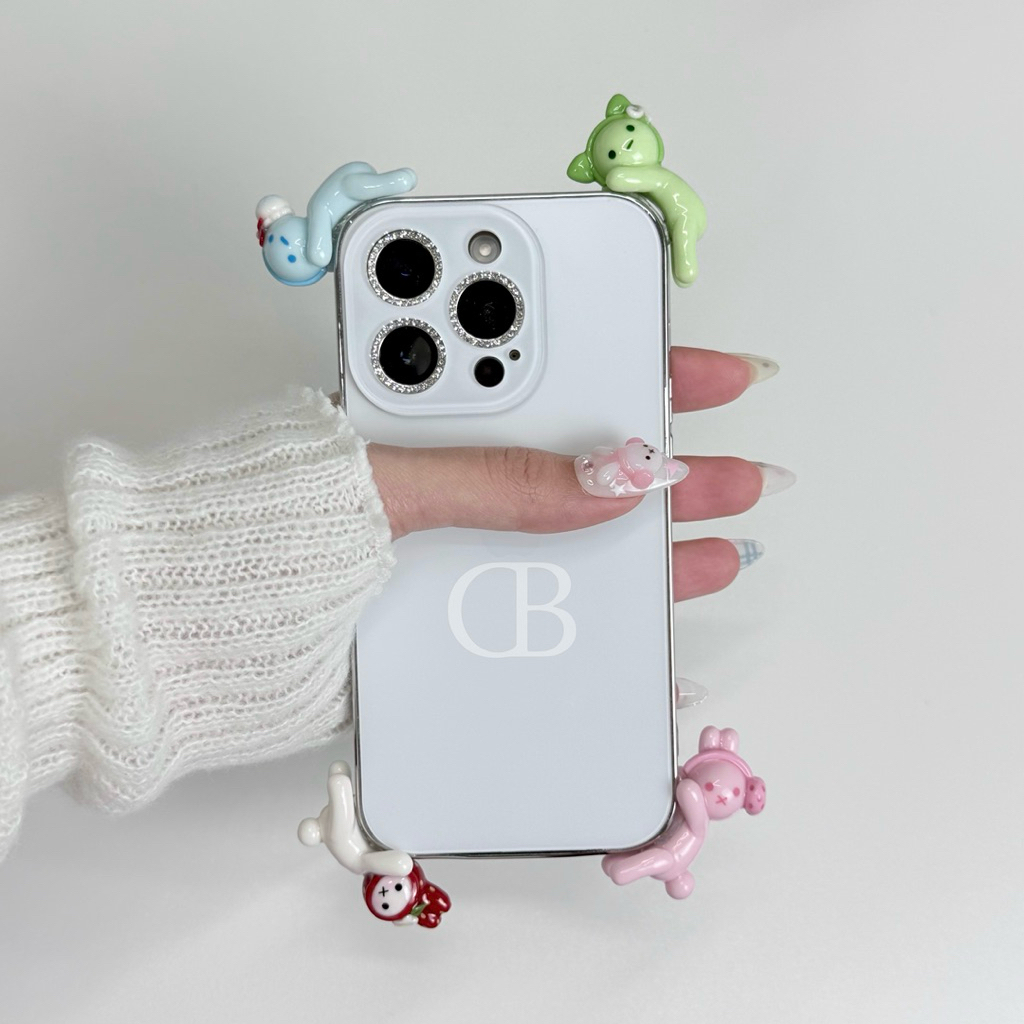 Petal Pals Hipper | tiny friends hanging around your phone🪷🧚🏻‍♀️ ตัวเกาะขอบมือถือ