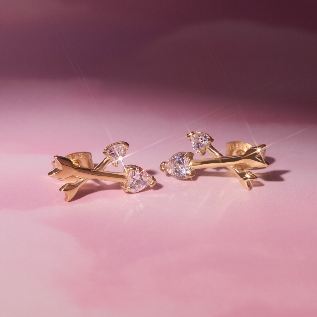Valichain - Love Struck Arrow Stud