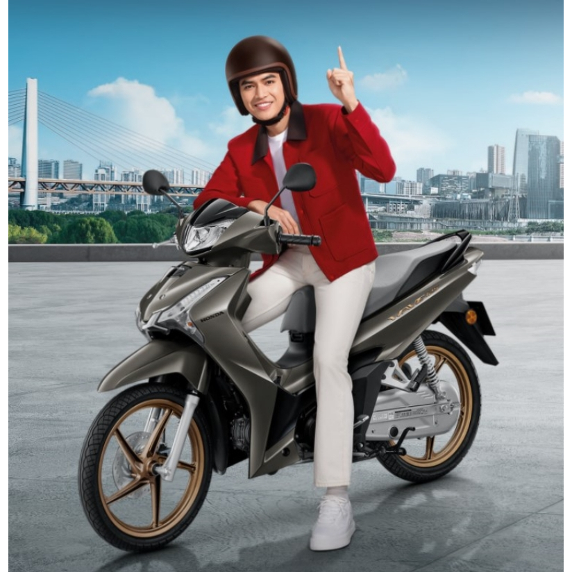 WAVE125 LED 2025-2026 บังโคลนหน้า สีน้ำตาลด้าน แท้ศูนย์ - รูปที่ 2