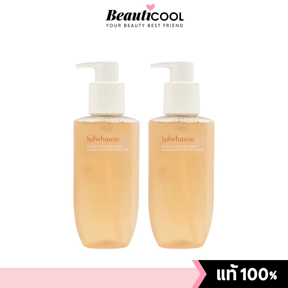 Sulwhasoo Gentle Cleansing Foam 200 ml New Package (With box) คลีนซิ่งโฟม สูตรอ่อนโยนต่อผิว