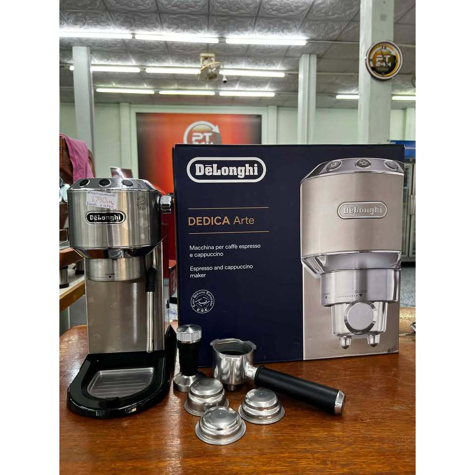 เครื่องชงกาแฟเอสเพลสโซ่ Delonghi รุ่น EC885M พร้อมหัว+กล่อง สภาพใหม่ #342849