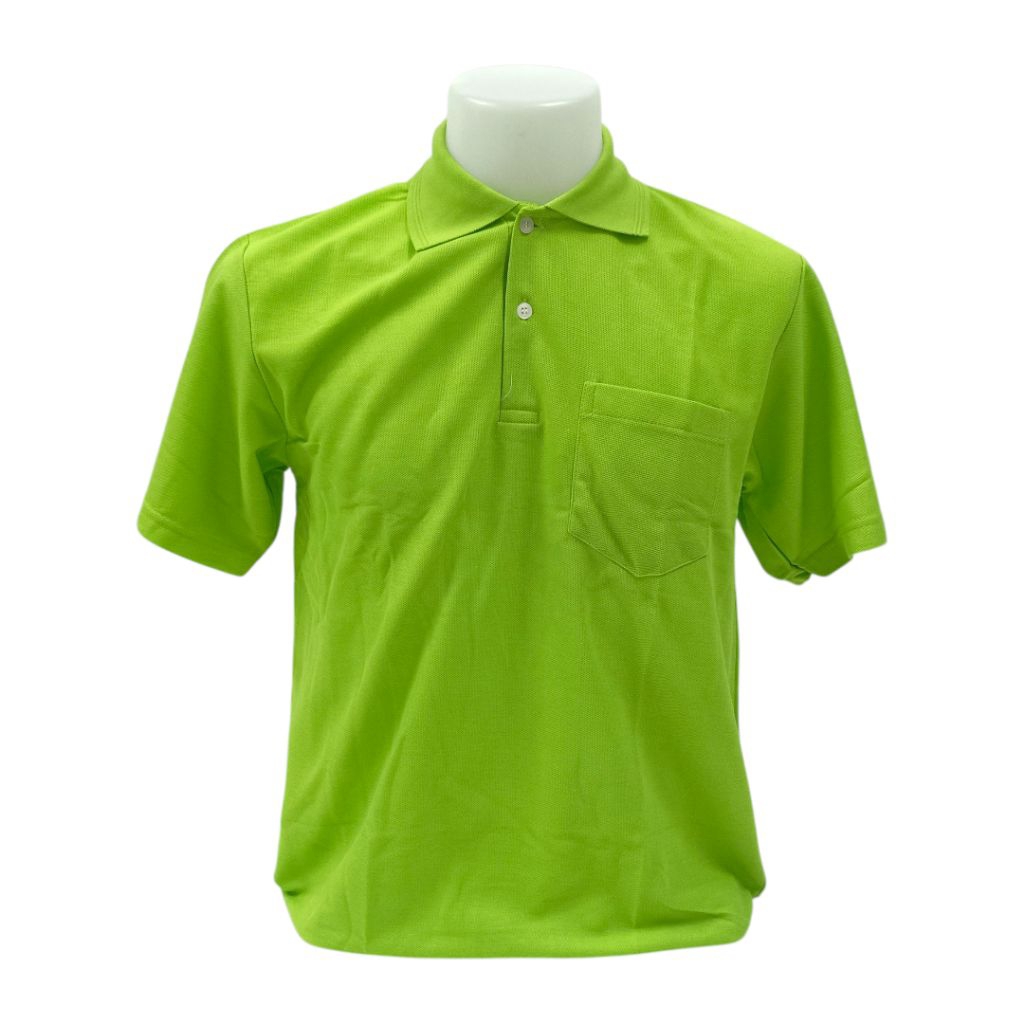 เสื้อโปโล คอปก แขนสั้น GERRIX เนื้อผ้าจูติ มีกระเป่า มี size S M L XL XXL ใส่สบายทุกกิจกรรม