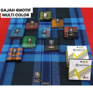 ผ้าโสร่งชาย ตรา“Gajah Duduk” เย็บแล้ว ผ้าไม่ลื่น ซับน้ำ กว้า…