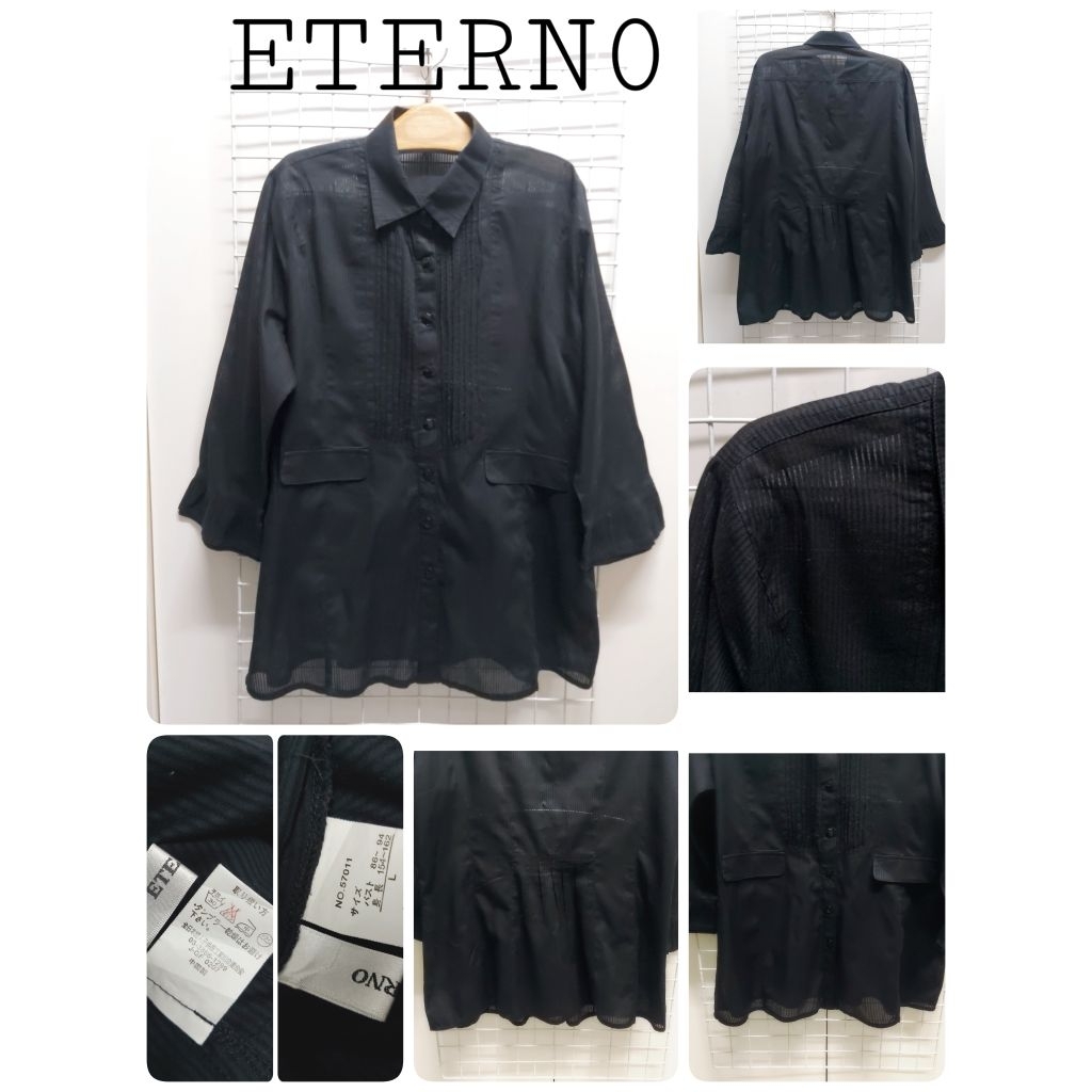 5070. ETERN0 เสื้อเชิ้ตญี่ปุ่นมือสอง