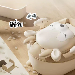 Children Toy กระโถนเด็กพกพา สำหรับเด็ก 1-5 ขวบ กระโถนเด็ก ลายน้องกวาง มีที่จับถนัด No.6739