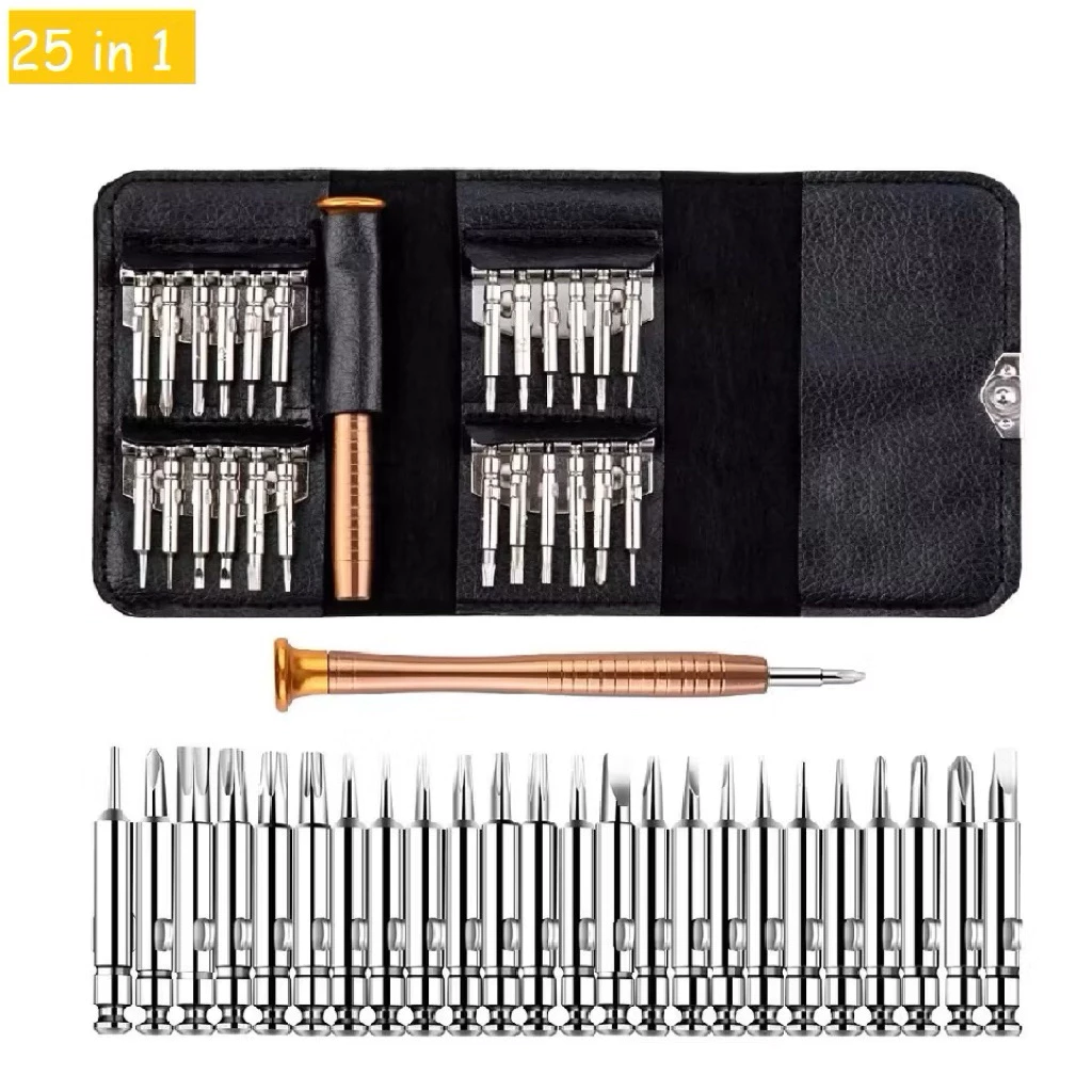 25 In 1 Torx ไขควงชุดซ่อมโทรศัพท์มือถือชุดเครื่องมือ Multitool เครื่องมือสำหรับ Ip นาฬิกาแท็บเล็ต PC 2021ใหม่
