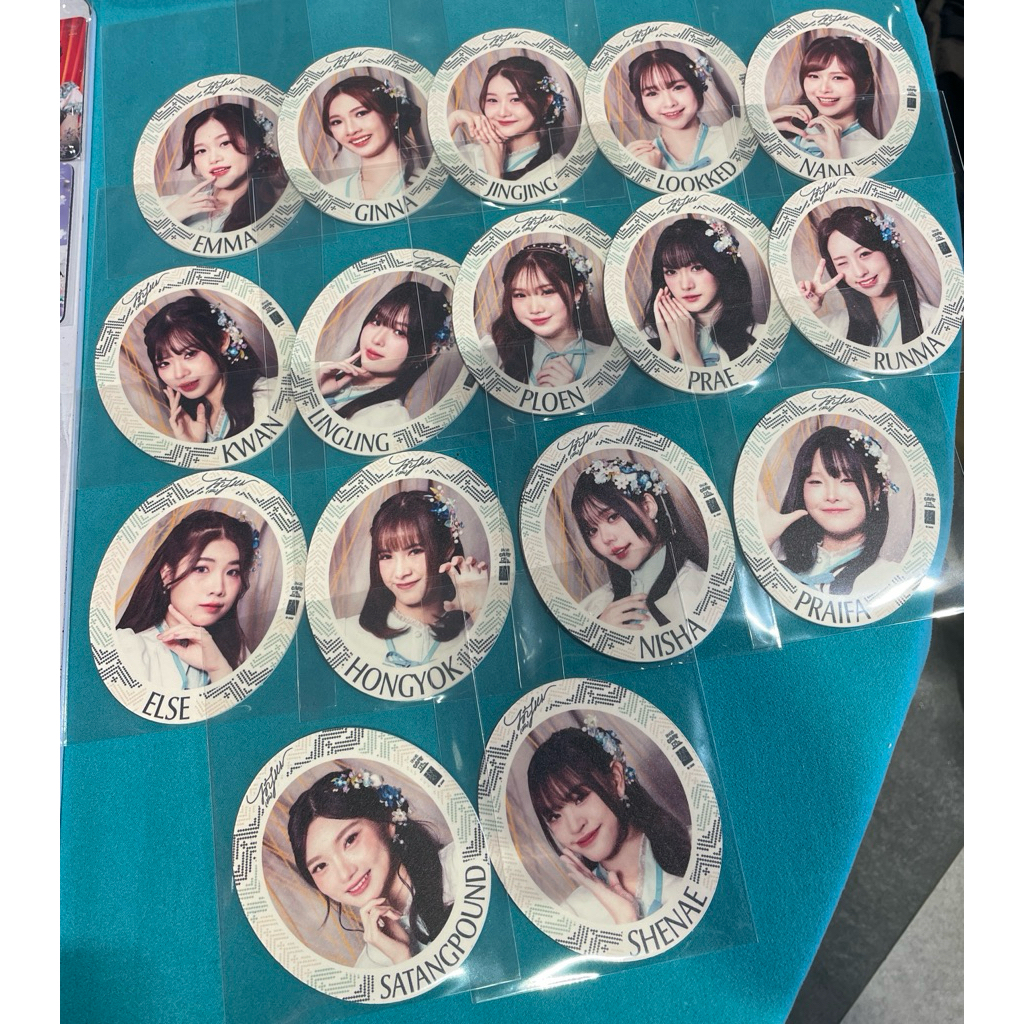 CGM48 แผ่นรองแก้ว ได้(ด้าย)ไหม ที่รองแก้ว Coaster