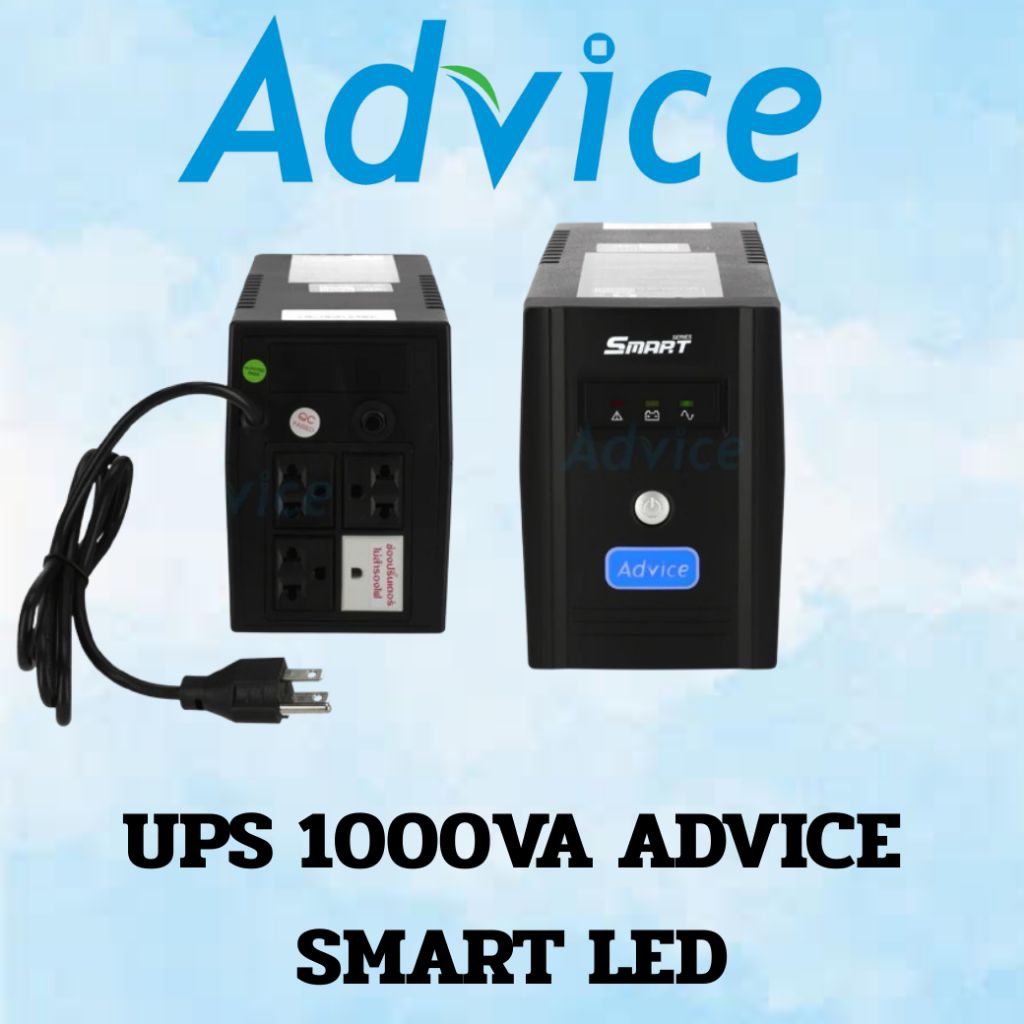 UPS 1000VA ADVICE SMART LED