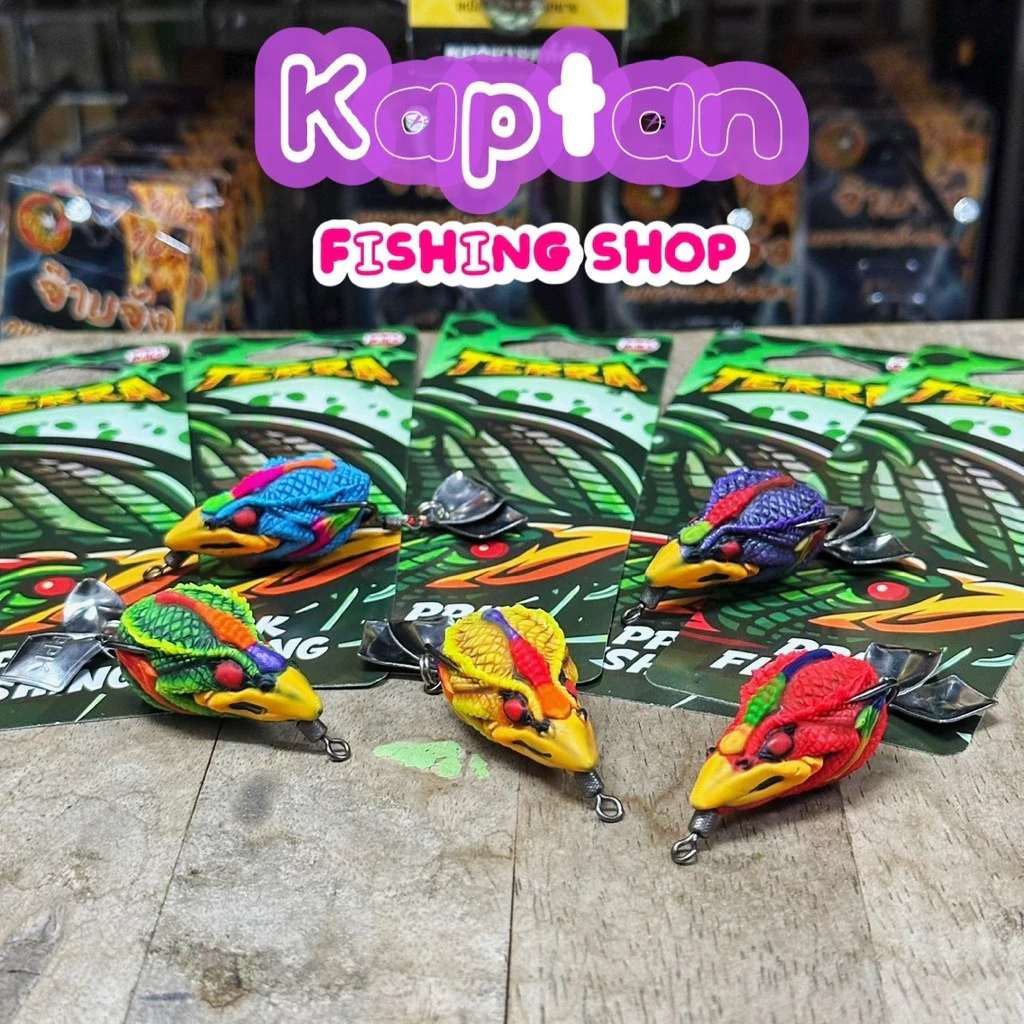(ใหม่)เหยื่อปลอม กบยางเทอร่า TERRA by PPK FISHING