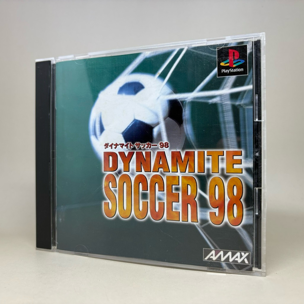 Dynamite Soccer 98 (PS1) | PlayStation Original CD Game Japan | Japanese | สินค้าแท้ มือสอง ใช้งานปก