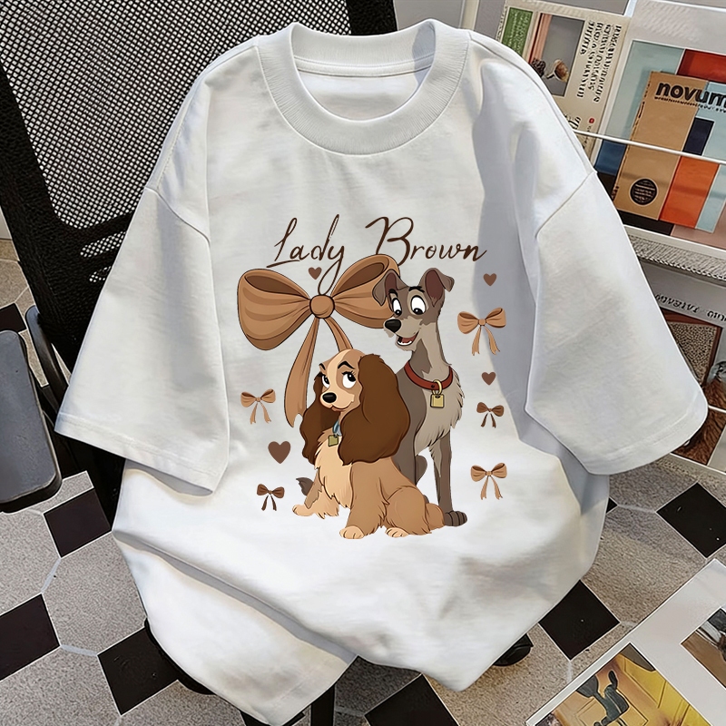 【จัดส่งภายใน 24 ชั่วโมงในกรุงเทพฯ】AD8985เสื้อยืดสไตล์เกาหลีแบบใหม่ ท็อปส์ซูผู้หญิง ลายสวย ผ้านุ่ม เสื้อยืด e3