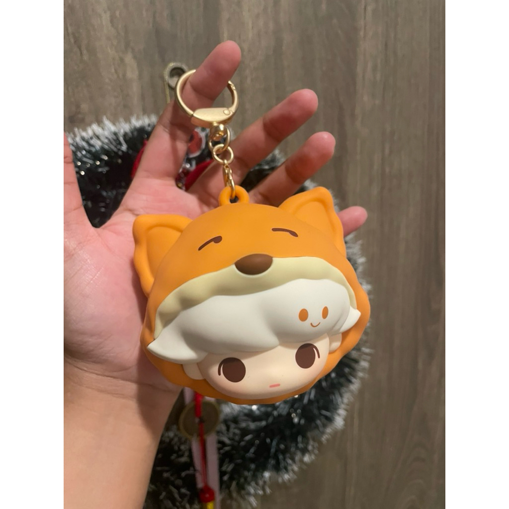 Dimoo Fox กระเป๋าใส่หูฟัง POP BEAN Pajama Party จุ่มเองค่า🦊🧡