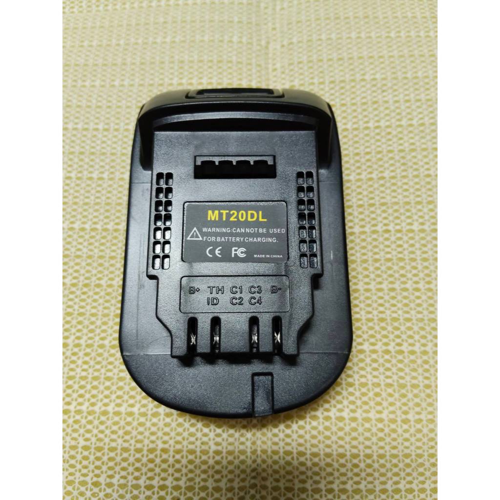 ตัวแปลงแบตเตอรี่สำหรับ Makita 18V สลับเป็น Mt20DL DeWalt สำหรับ DeWalt 18V 20Vสำหรับ Makita Bl1830 Bl1860 Bl1815 Li-ion