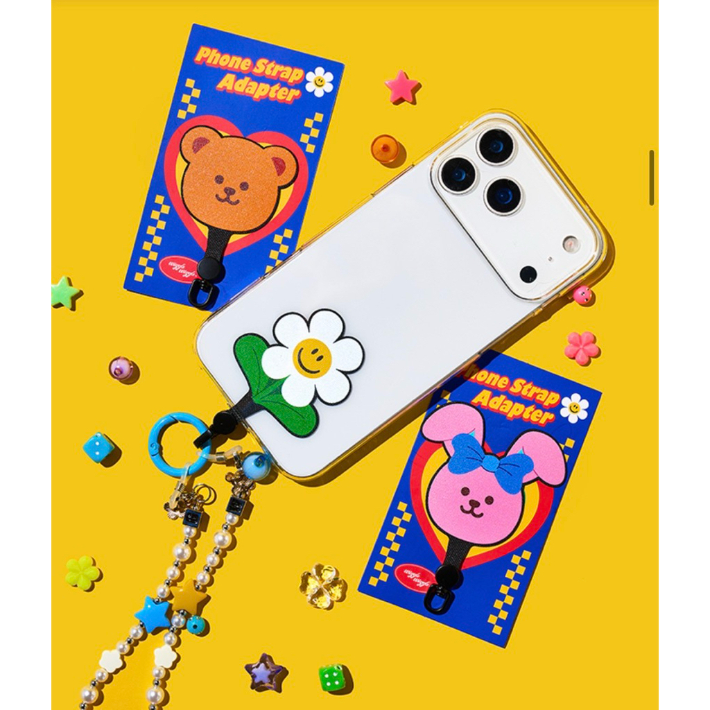 พร้อมส่ง Wiggle Wiggle Phone Strap Adapter ห่วงสำหรับใส่สายคล้องมือถือ
