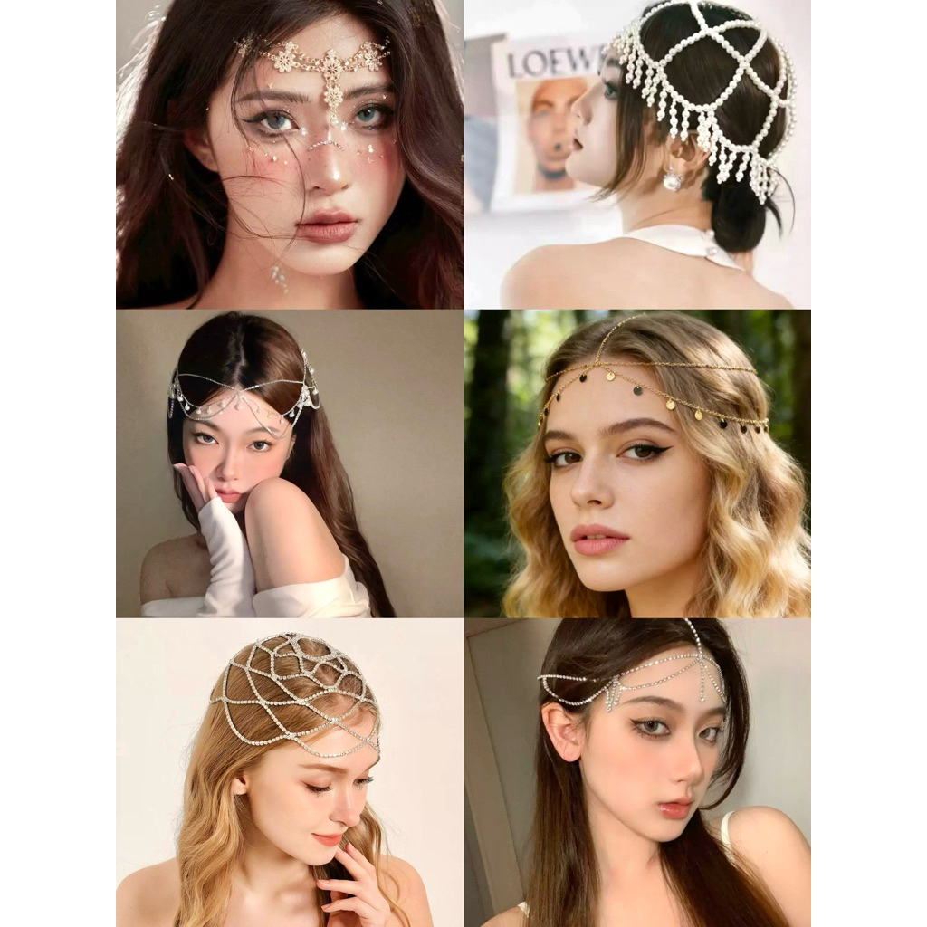 (พร้อมส่ง✨) เครื่องประดับหัว/ที่คาดหัว มีหลากหลายแบบ