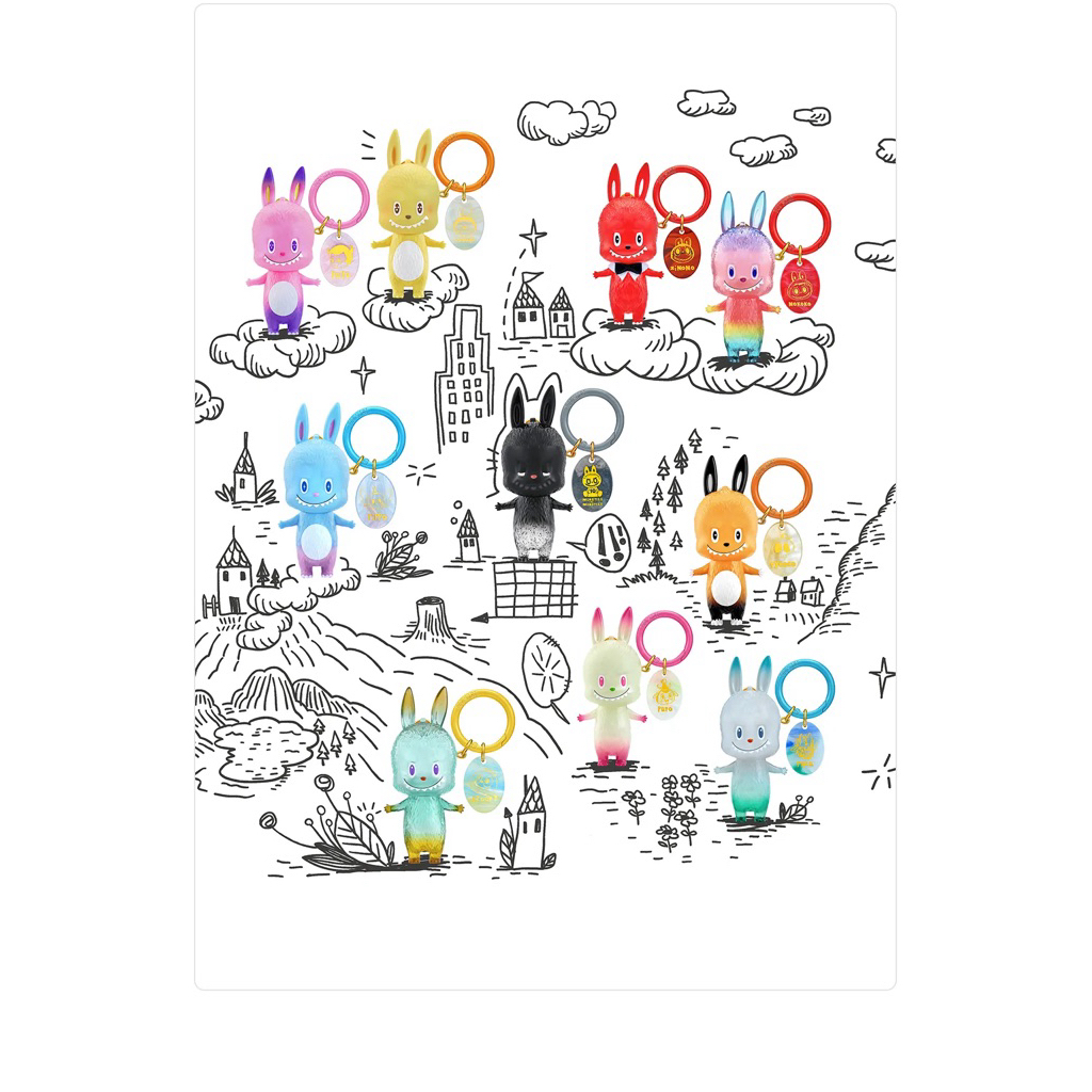 <พร้อมส่งในไทย🇹🇭> ป้ายเหลืองจาก Pop now THE MONSTERS 10th Anniversary Series Figures