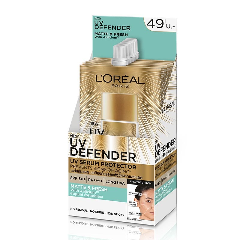 LORÉAL Paris ลอรีอัล ครีมกันแดด แบบซอง ขนาด 5.5 มล. รูปที่ 3