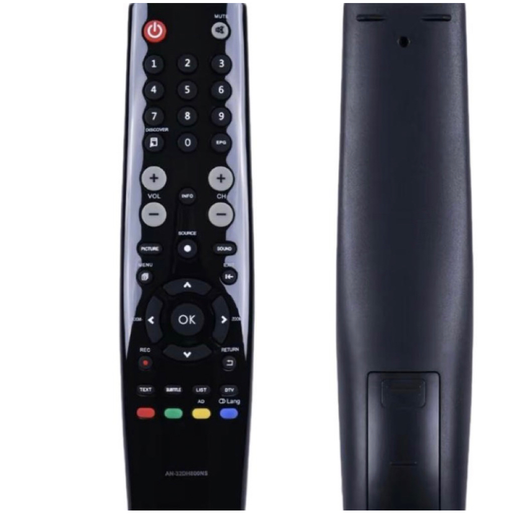 รีโมททีวี AN-32DH800NSรุ่นเดิมแบบในภาพใส่ถ่านใช้งานได้เลย