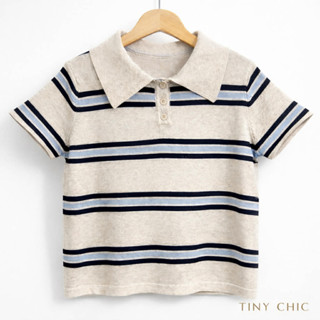 เสื้อแขนสั้นโปโล ผ้านิต Knit polo ใส่สบาย