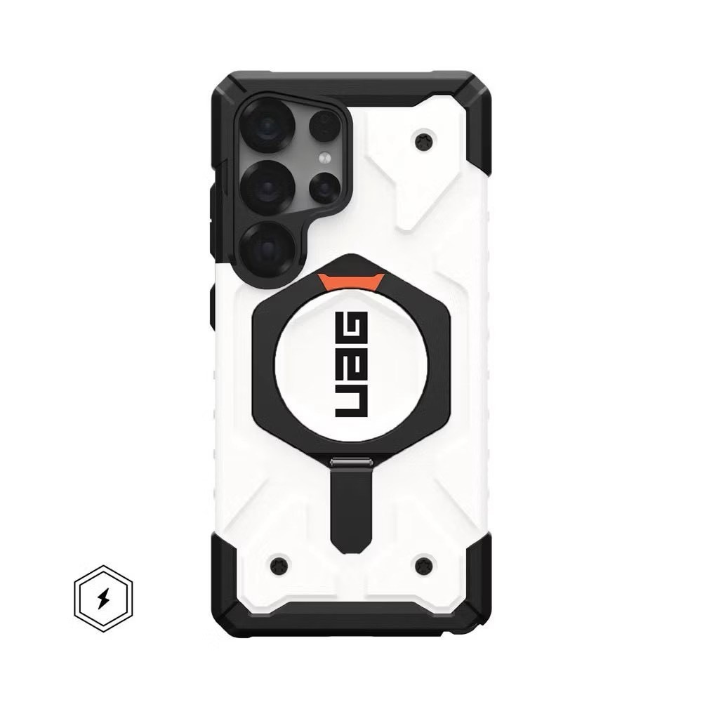 M01 CASEขาตั้ง UAG ออกแบบสำหรับการชาร์จแบบไร้สาย FOR SAM S23 S24 S25 S26 UTRAL วงเล็บ แม่เหล็กเคสป้องกันโทรศัพท์มือถือ