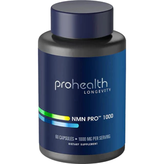 NMN (30/60 แคปซูล) ProHealth แท้จาก USA ความบริสุทธิ์ 99%+ เพิ่ม NAD+