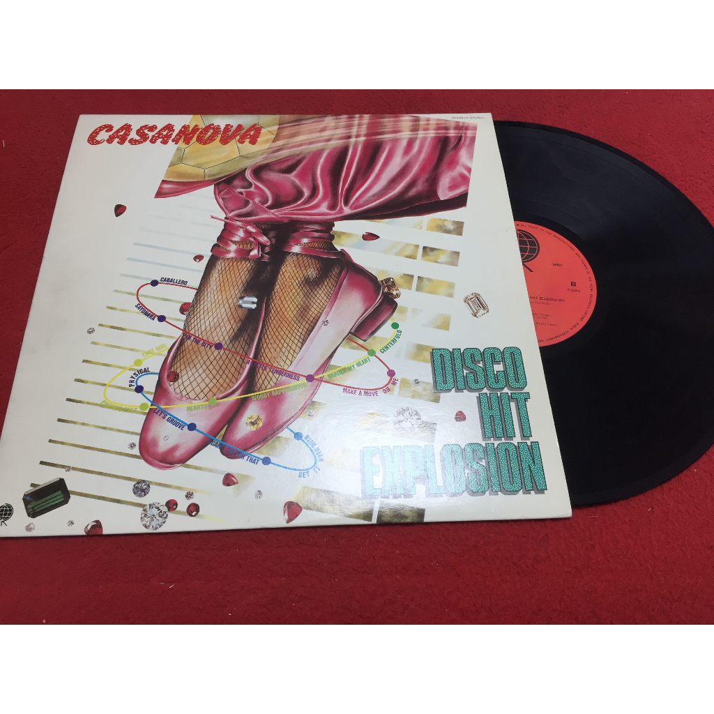Casanova Disco Hit Explosion ขนาด 12 นิ้ว LP ร้าน PinHaiMusic B90