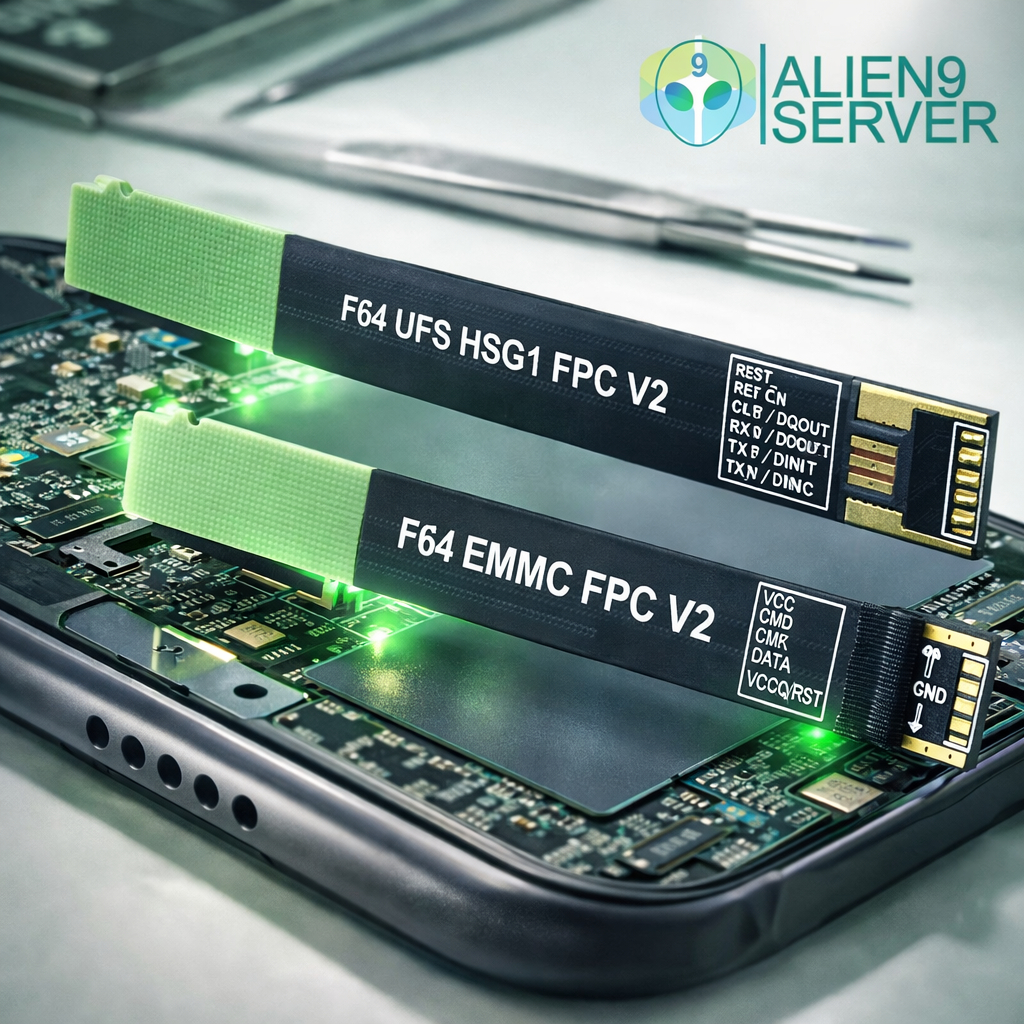 F64 UFS  emmc FPC  V2 flex     สายแพร F64 เวอร์ชั่นใหม่ 2026 - รูปที่ 2