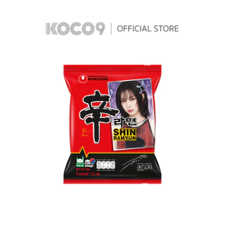 [แพ็คเกจ aespa] Shin Ramyun ชินรามยอน นู้ดเดิ้ล ซุป (บะหมี่กึ่งสำเร็จรูปพร้อมซองเครื่องปรุงรสเผ็ด) [สุ่มลาย]