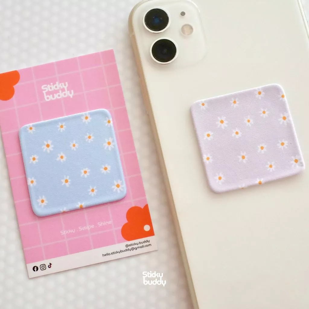 ที่เช็ดหน้าจอ StickyBuddy แบบติดได้ สำหรับมือถือ โน๊ตบุ๊ค เลนส์ thumbnail 4