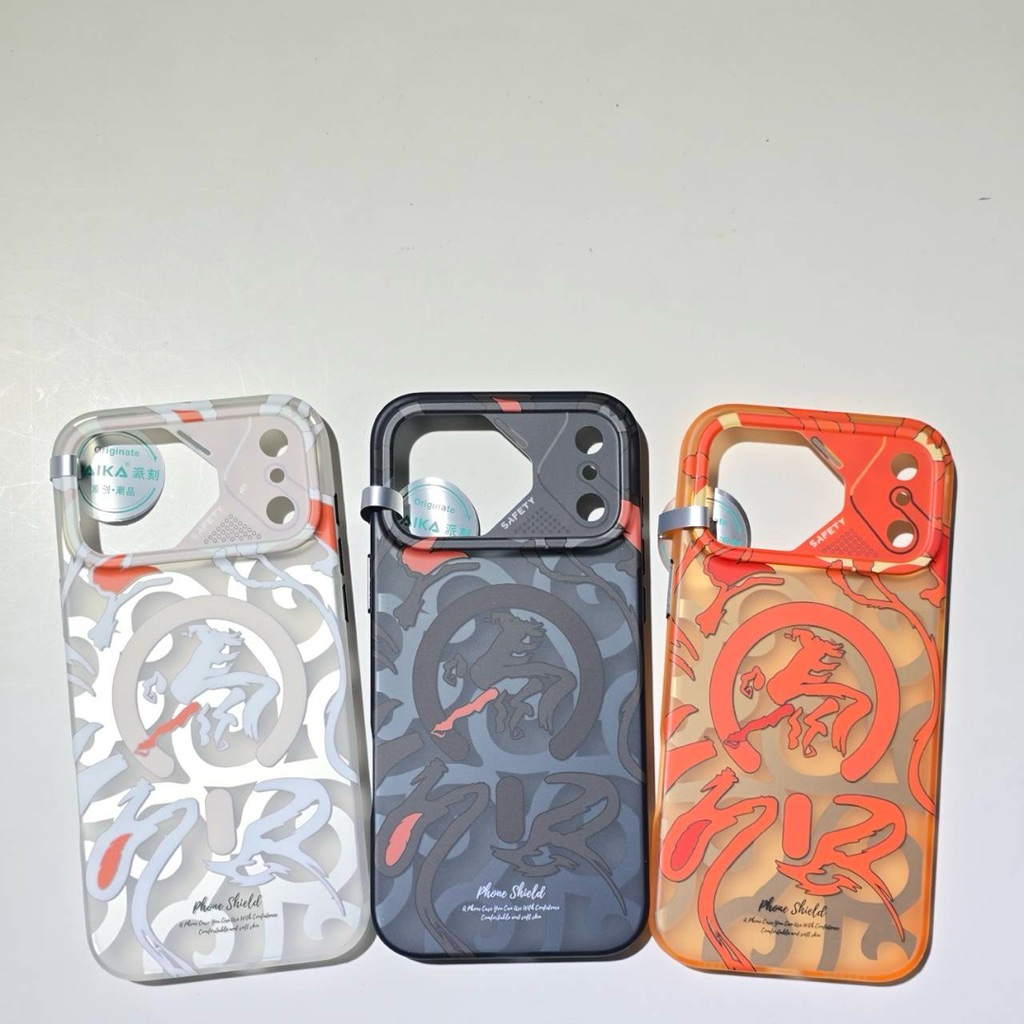 “พร้อมส่ง“เคสลายกราฟฟิก (แม่เหล็ก) 15Promax/16Promax/17Promax
